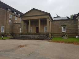 West Wing Entrance Exterior, St Mary's College, Elvet Hill Road, Durham © DCC 08/12/2021